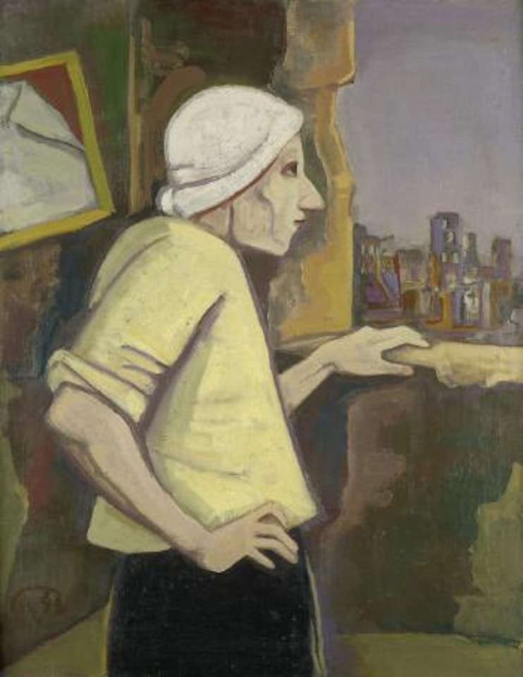 Die Bucklige by Karl Hofer