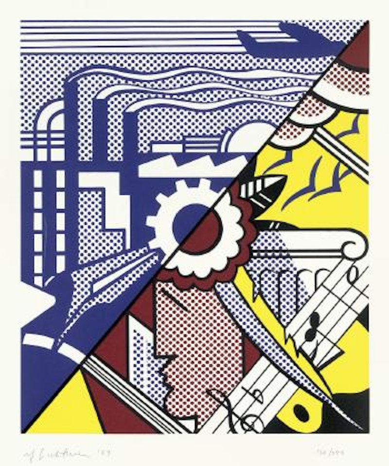 Industry and the Arts (II) by Roy Lichtenstein