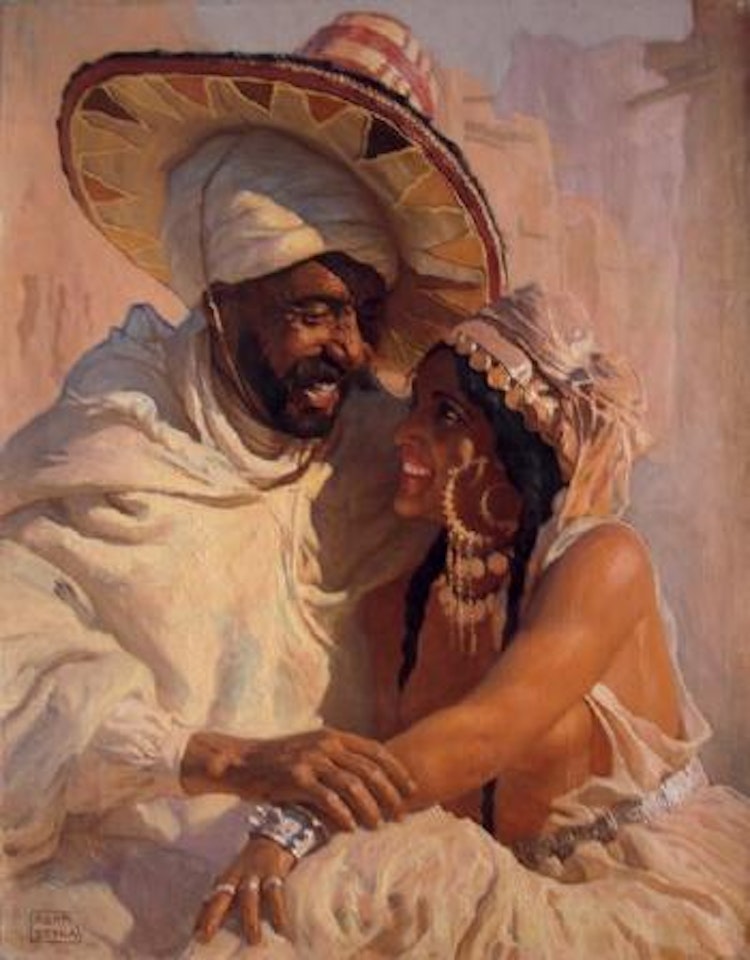 Le couple amoureux by Adam Styka