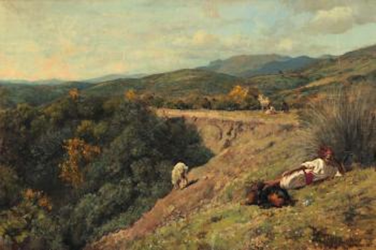 Le berger, Tetouan by Edwin Lord Weeks