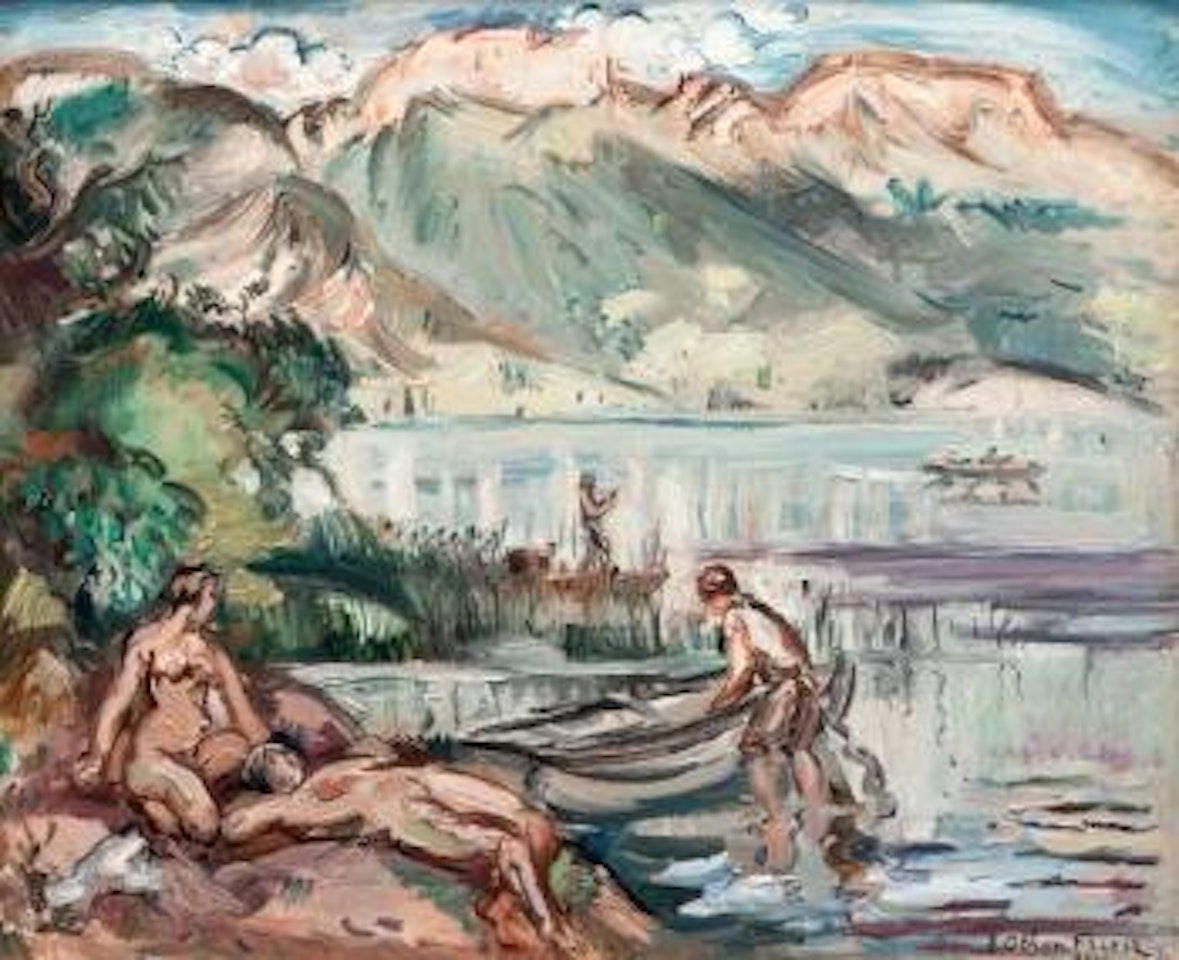 Le lac by Othon Friesz