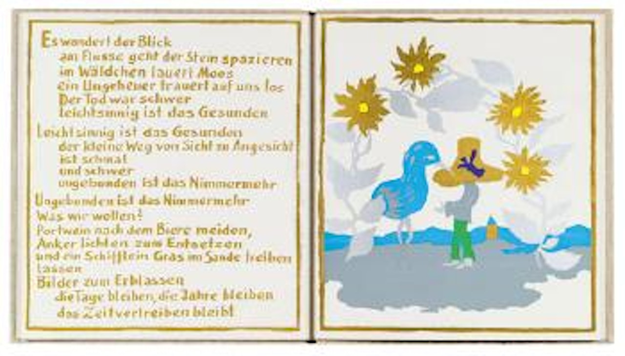 Gedankenrast by Gunter Brus