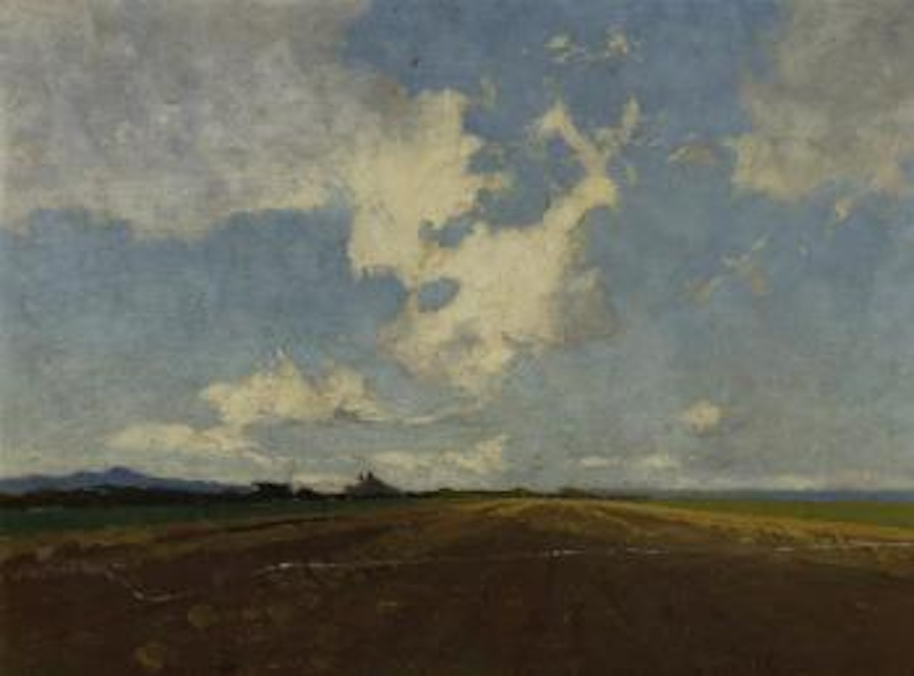 A mangold field by Sydney Mortimer Laurence