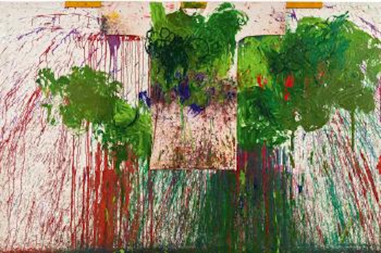 Schüttbild by Hermann Nitsch