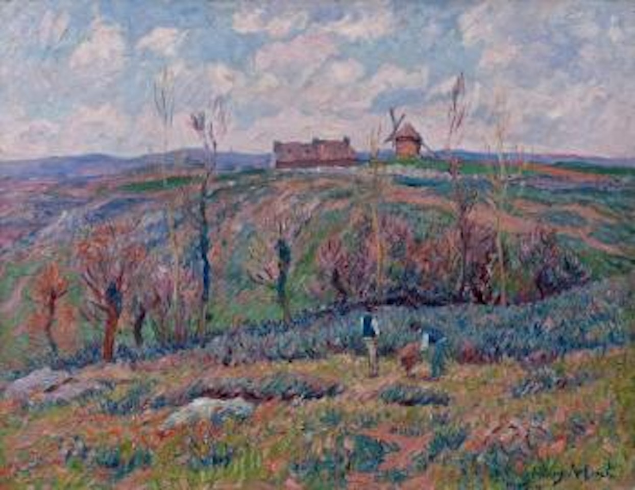 Environs de Quimper, Finistère by Henry Moret