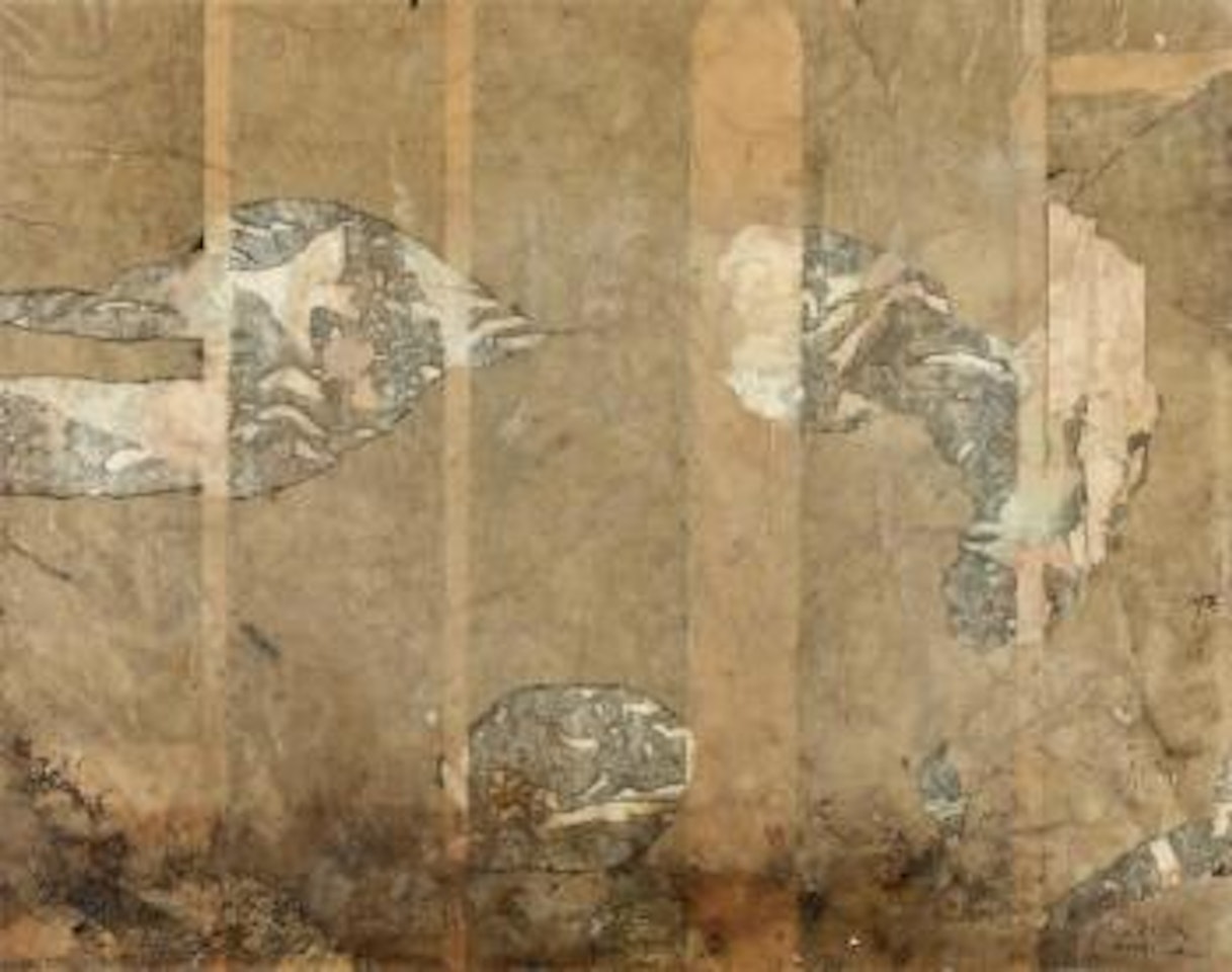 Salvato dalle acque by Mimmo Rotella