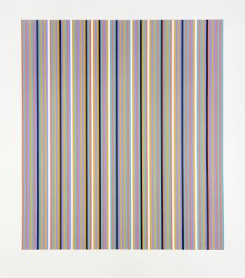Silvered 2 (Schubert 29) by Bridget Riley