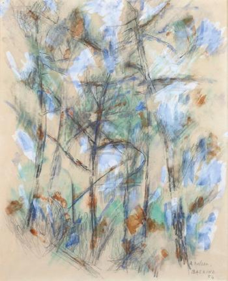 Paysage à Merschers by Jean René Bazaine