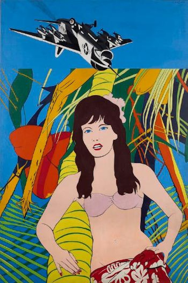 Melodie sous les palmes by Bernard Rancillac