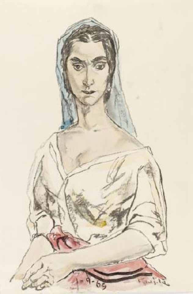 Femme by Leonard Tsuguharu Foujita