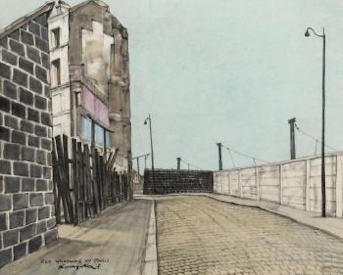 Rue Vandamme by Leonard Tsuguharu Foujita