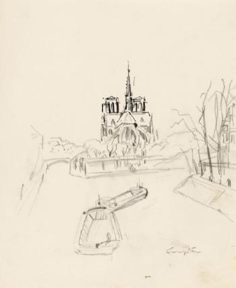 Notre-Dame by Leonard Tsuguharu Foujita