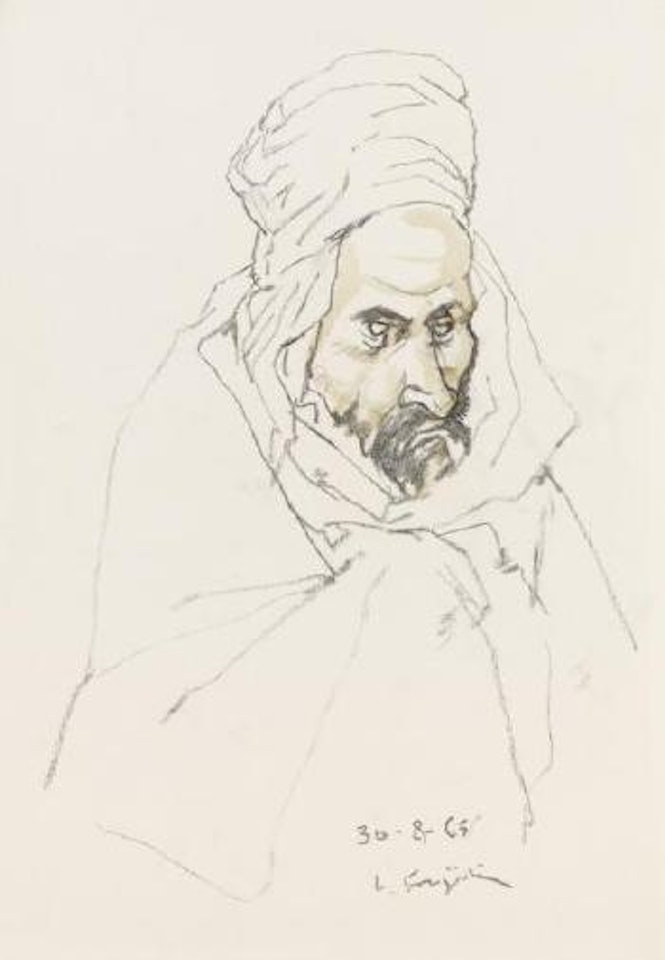 L'aveugle by Leonard Tsuguharu Foujita