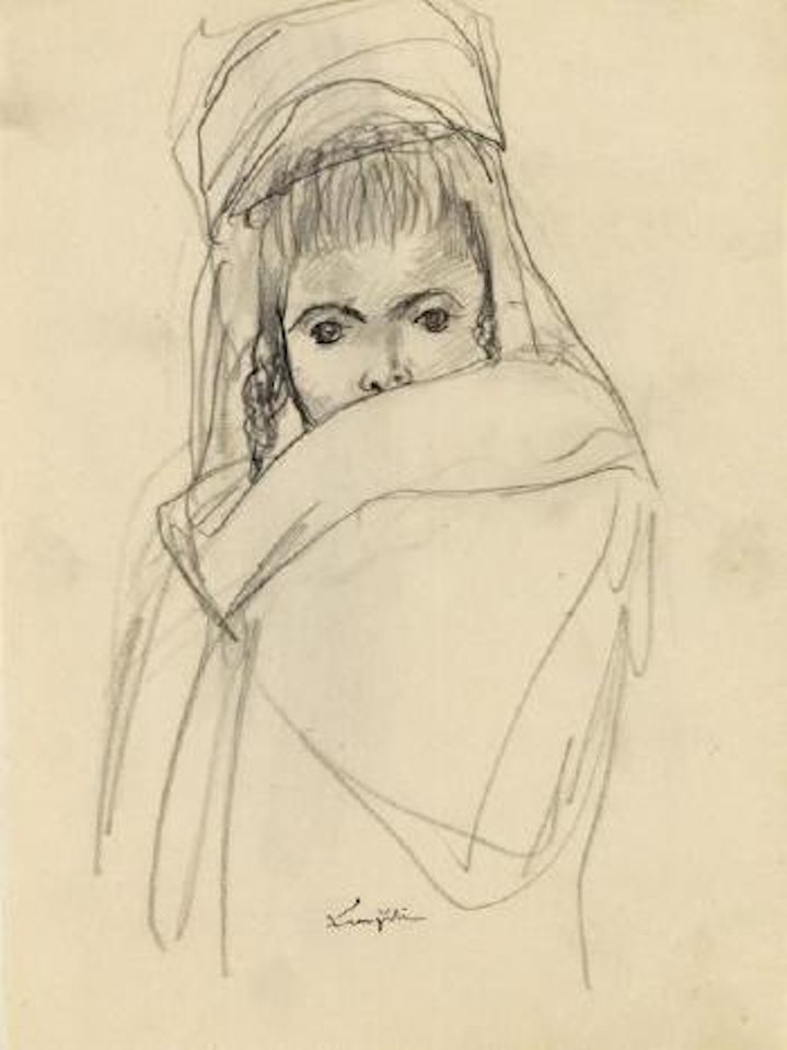 Enfants se cachant by Leonard Tsuguharu Foujita