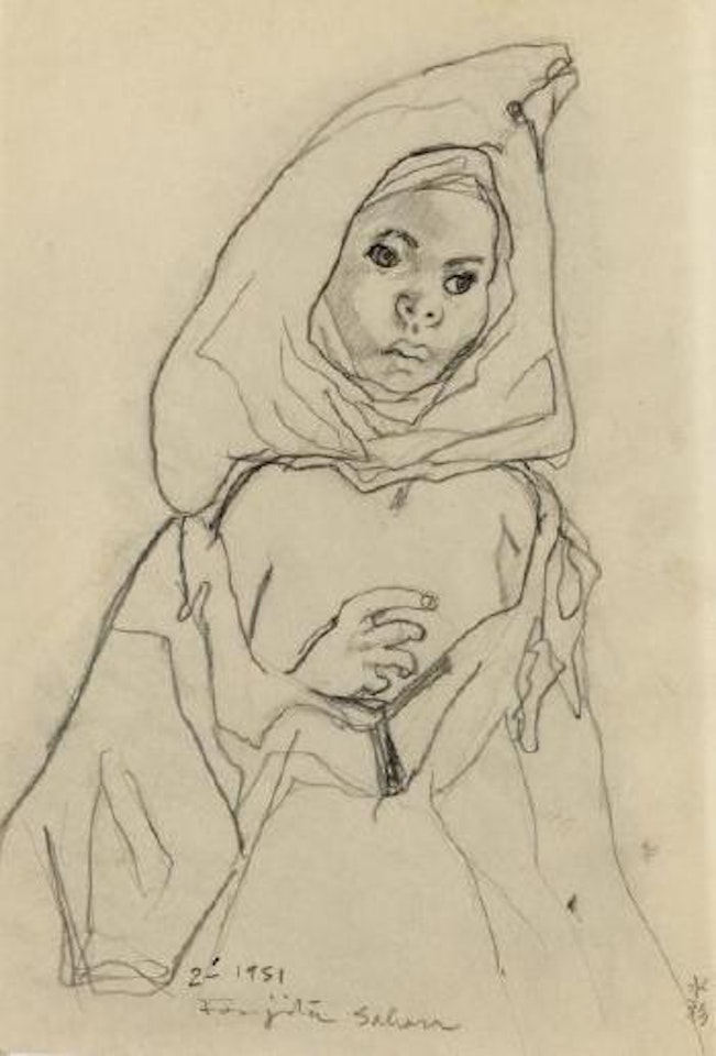 Jeune garçon by Leonard Tsuguharu Foujita