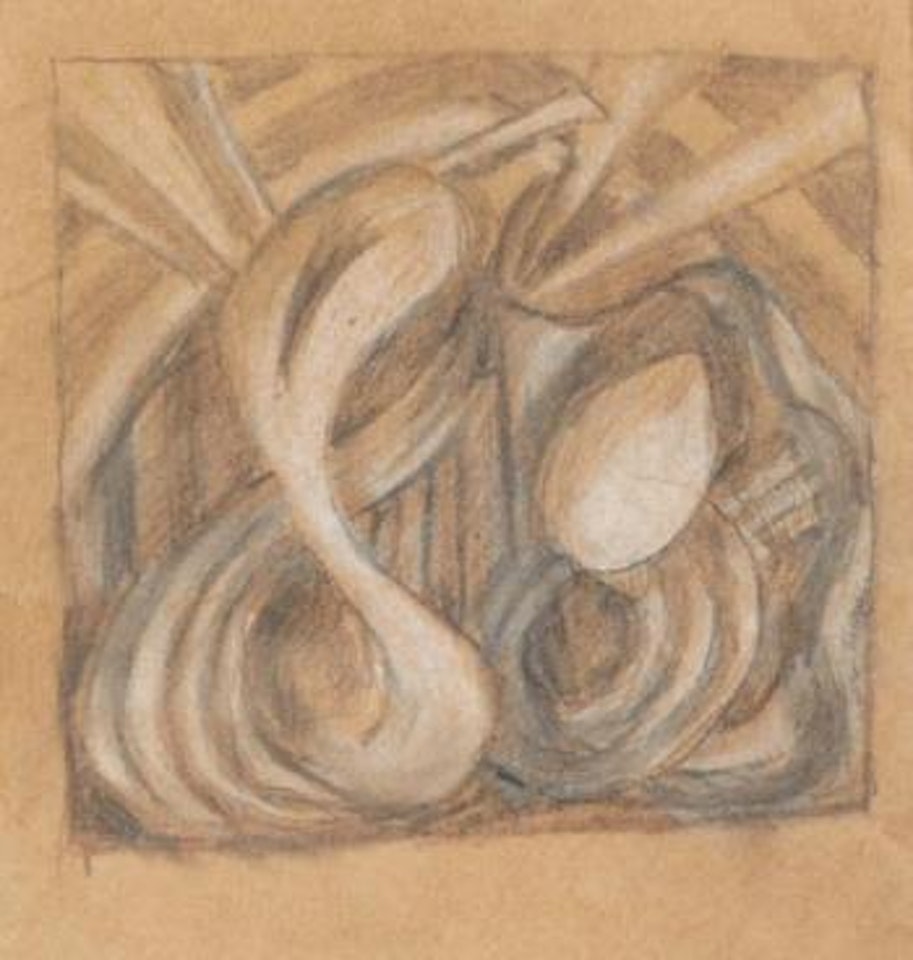 Study for a sculpture by Mark Tobey