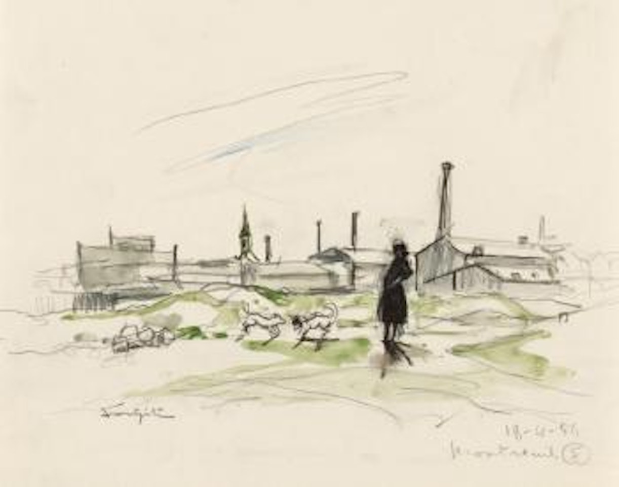 Montreuil by Leonard Tsuguharu Foujita
