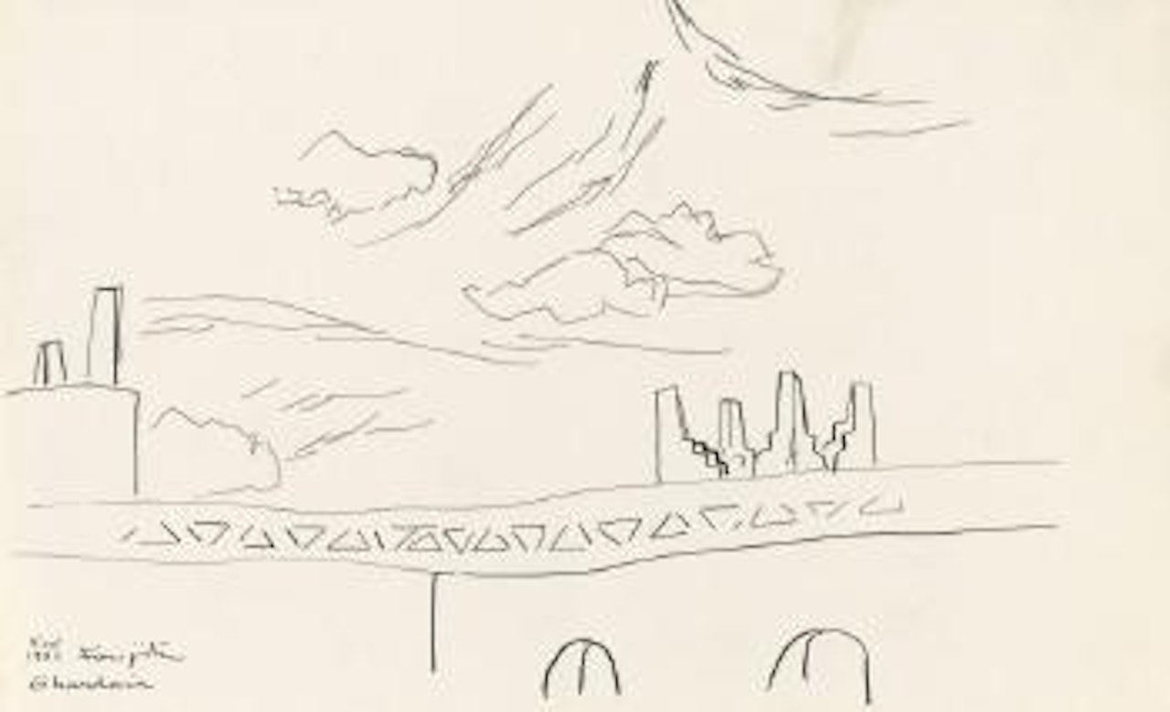 La ville by Leonard Tsuguharu Foujita