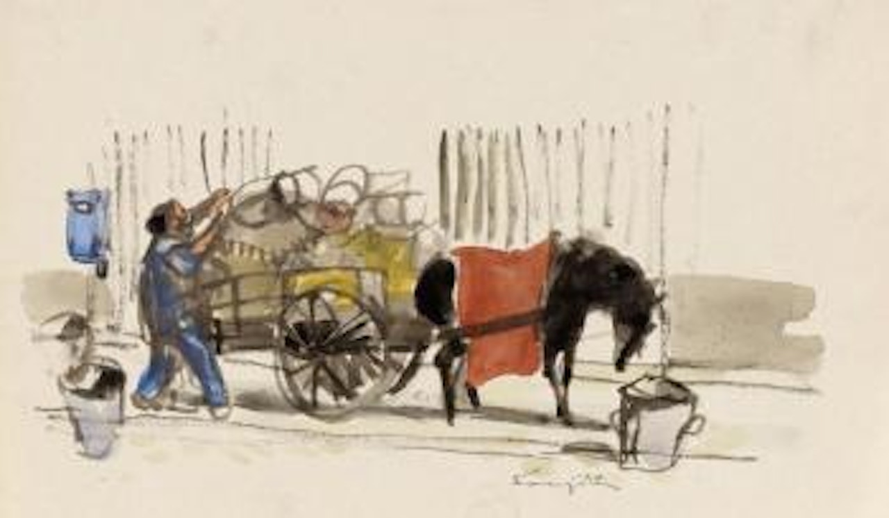 La livraison by Leonard Tsuguharu Foujita