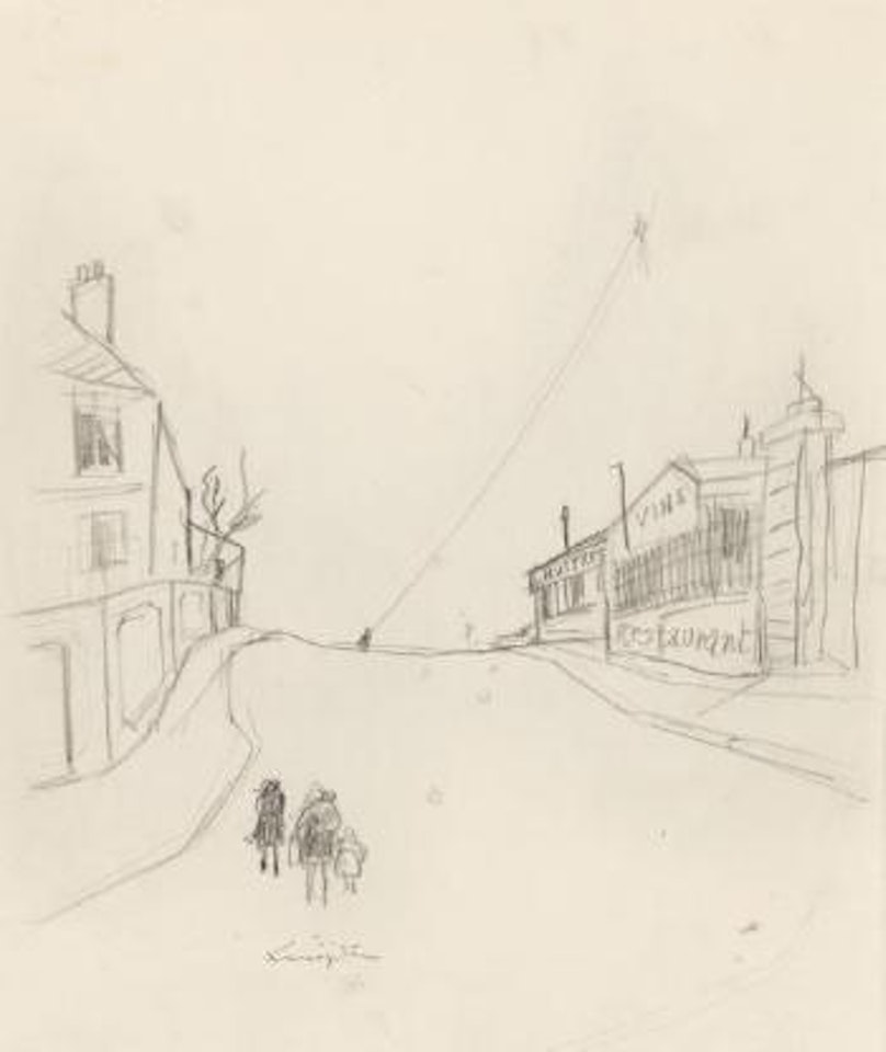 Paysage au Cerf-Volant by Leonard Tsuguharu Foujita