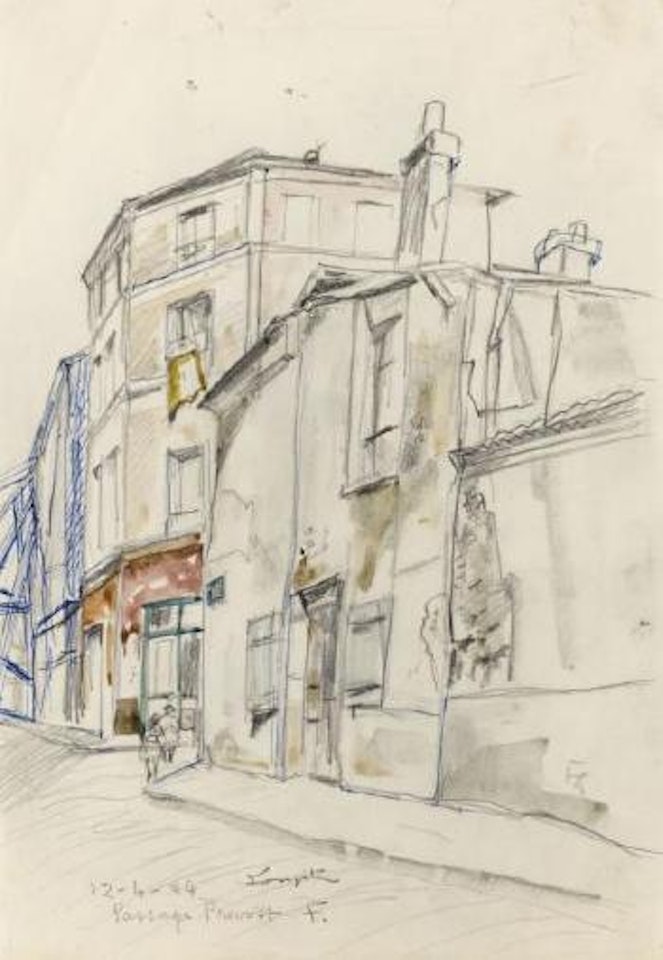 Passage Prevost by Leonard Tsuguharu Foujita