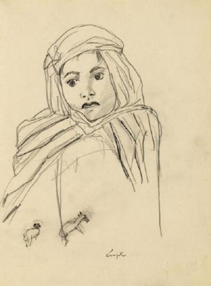 Visage by Leonard Tsuguharu Foujita