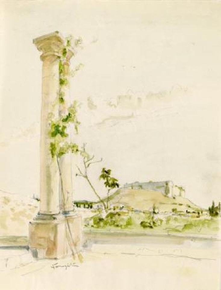 La vue by Leonard Tsuguharu Foujita