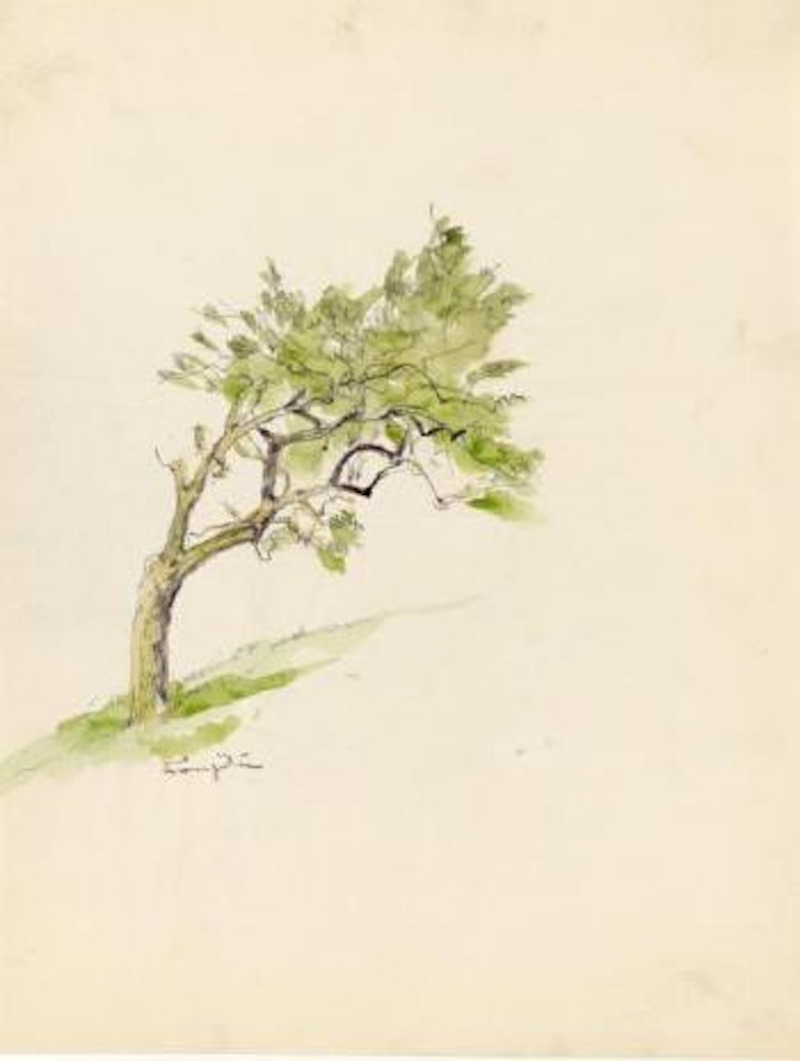 L'arbuste by Leonard Tsuguharu Foujita