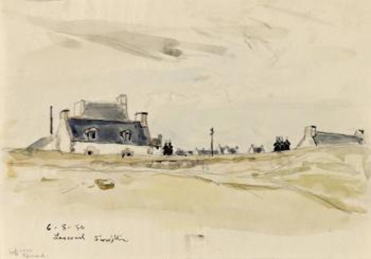 Les Bretonnes by Leonard Tsuguharu Foujita