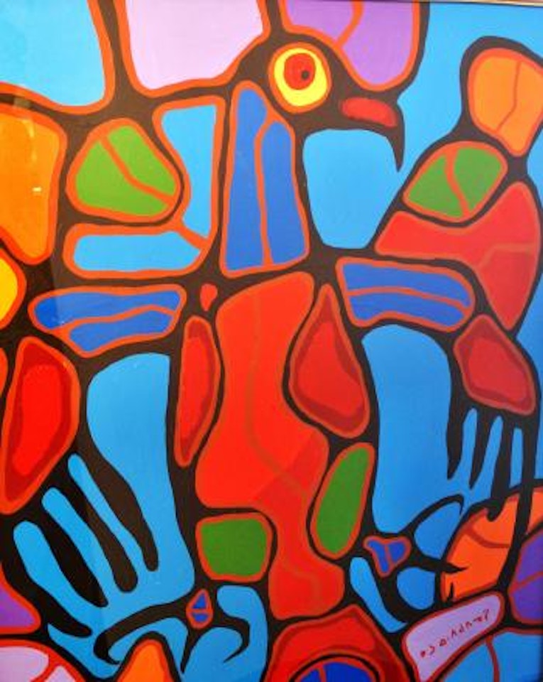 Untitled (Eagle) by Norval Morrisseau