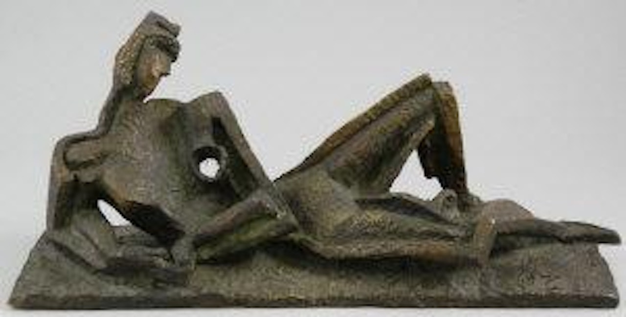 Femme allongée by Ossip Zadkine