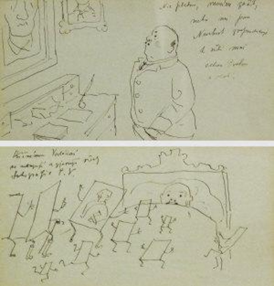 Le Bureau. Le Cauchmar by Victor Brauner