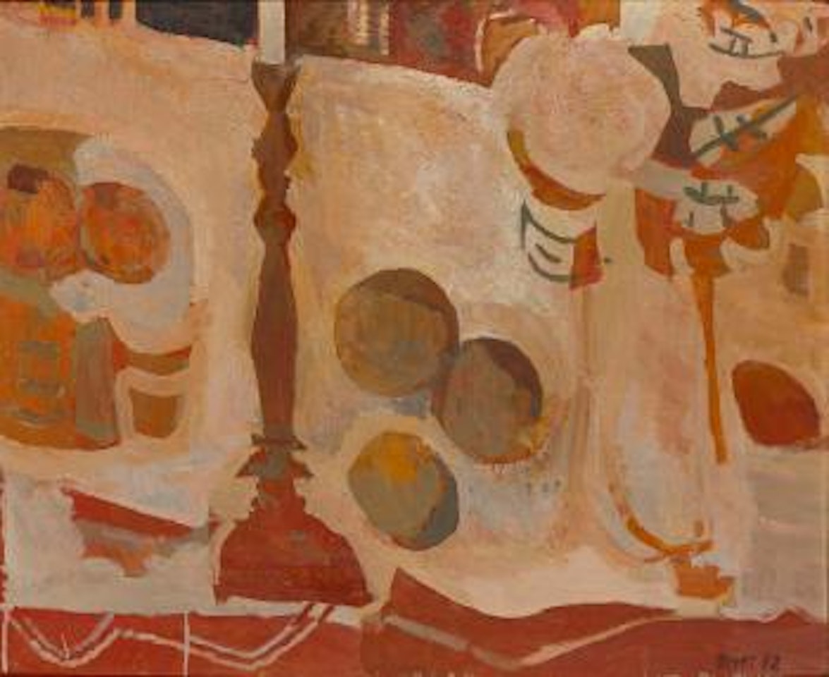 Nature morte au chandelier by Francisco Bores
