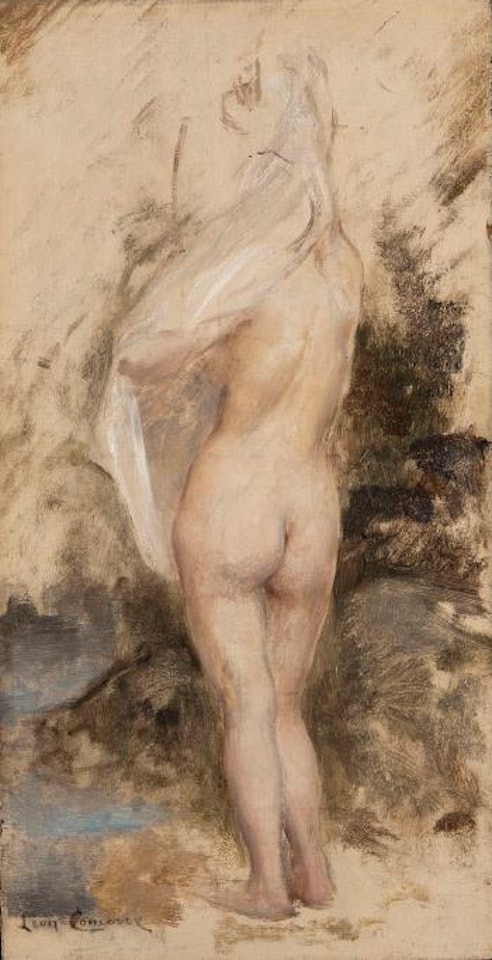 Étude de nu by Leon Comerre