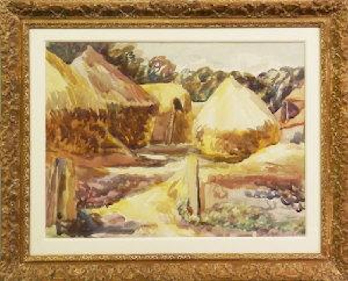 Haystacks at Charleston by Duncan Grant