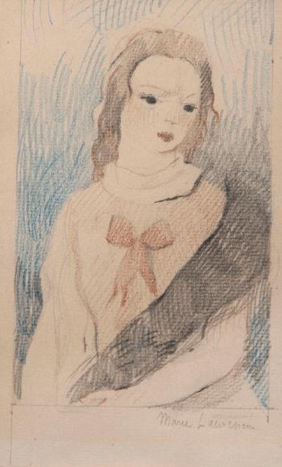 Portrait de femme by Marie Laurencin