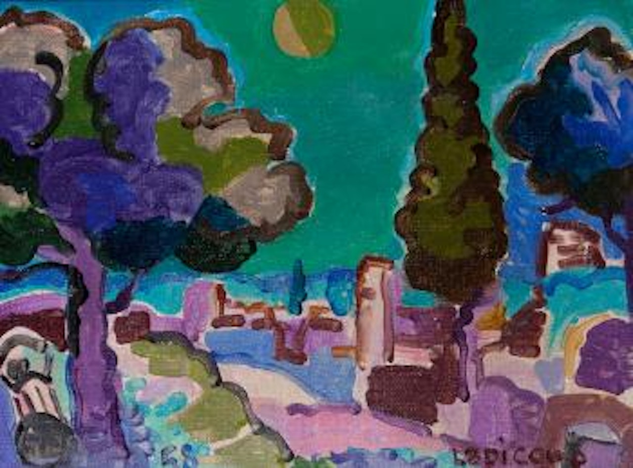 Nuit romaine by Charles Lapicque