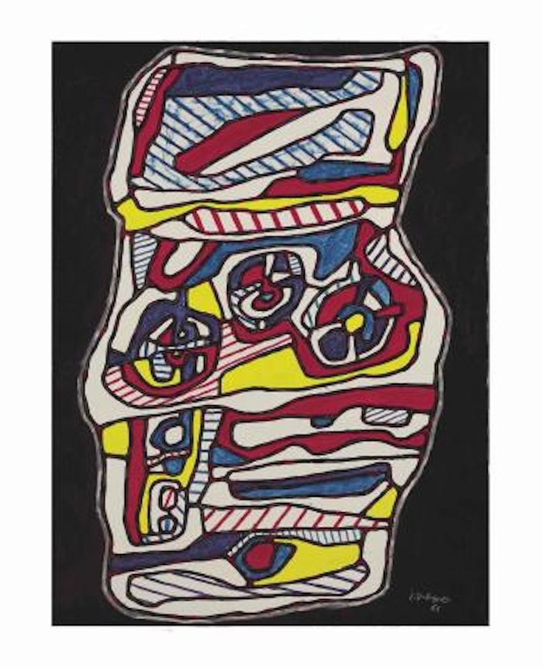 Cuisinière Ã  gaz I (Gas Stove I) by Jean Dubuffet