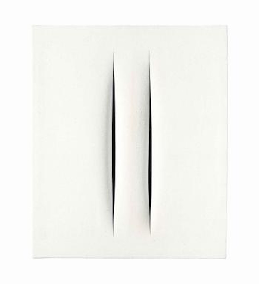 Concetto spaziale, Attese by Lucio Fontana