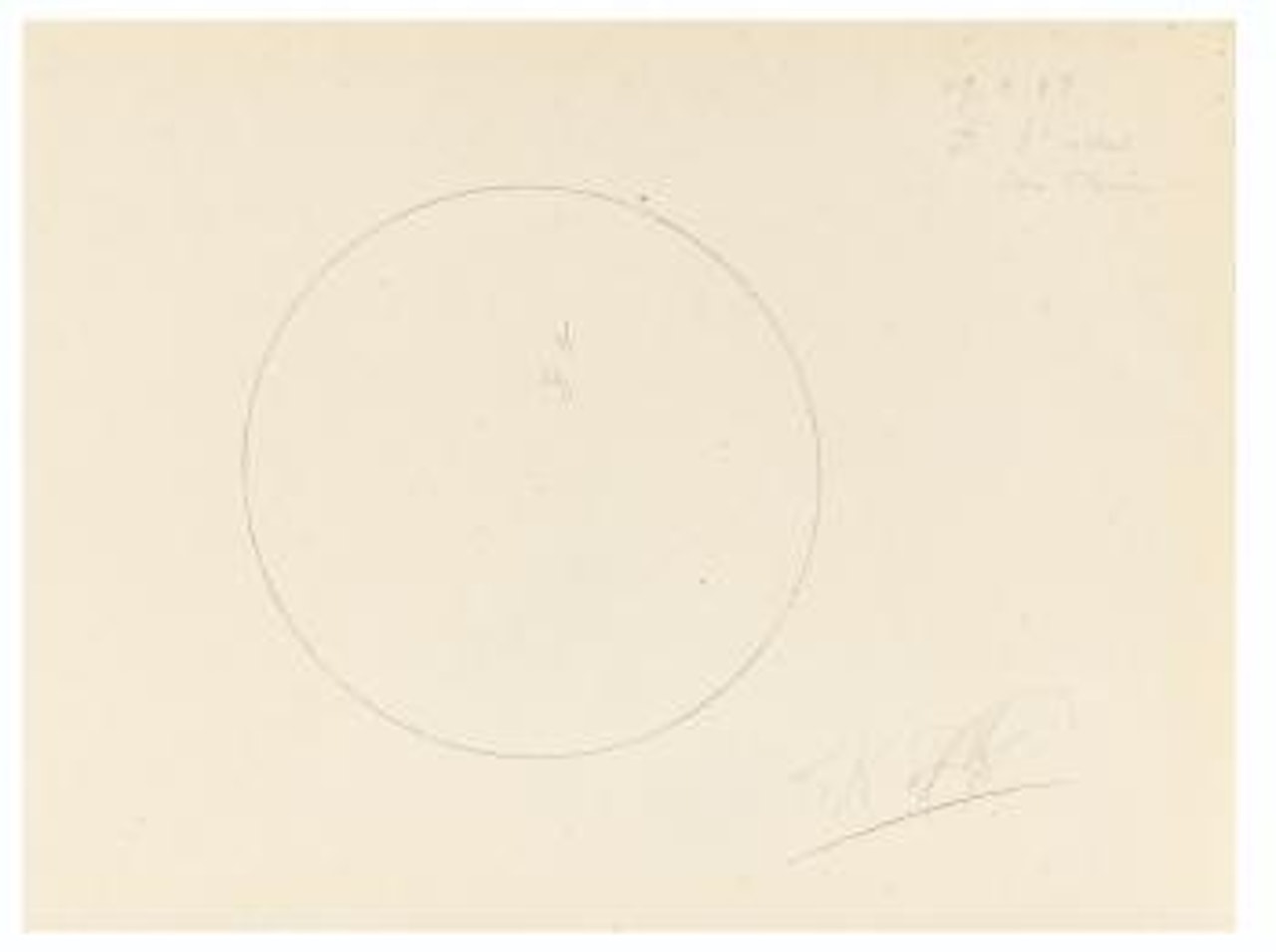 Circle 8’’ Inches by Dan Flavin