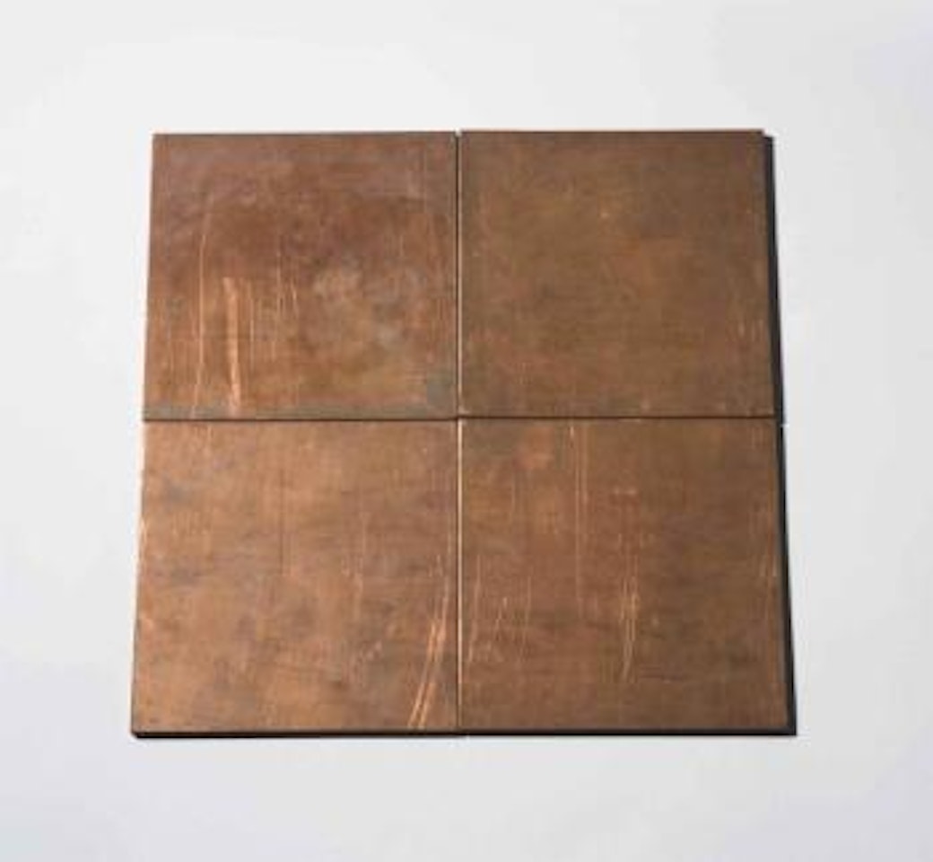 Copper Square by Carl Andre