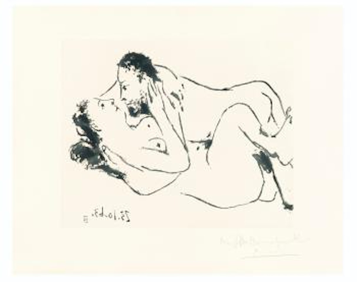 Ãtreinte VIII by Pablo Picasso