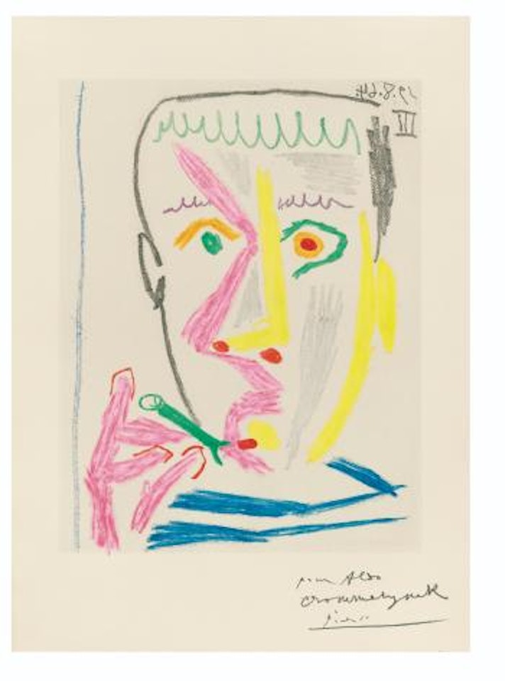 Fumeur. II by Pablo Picasso