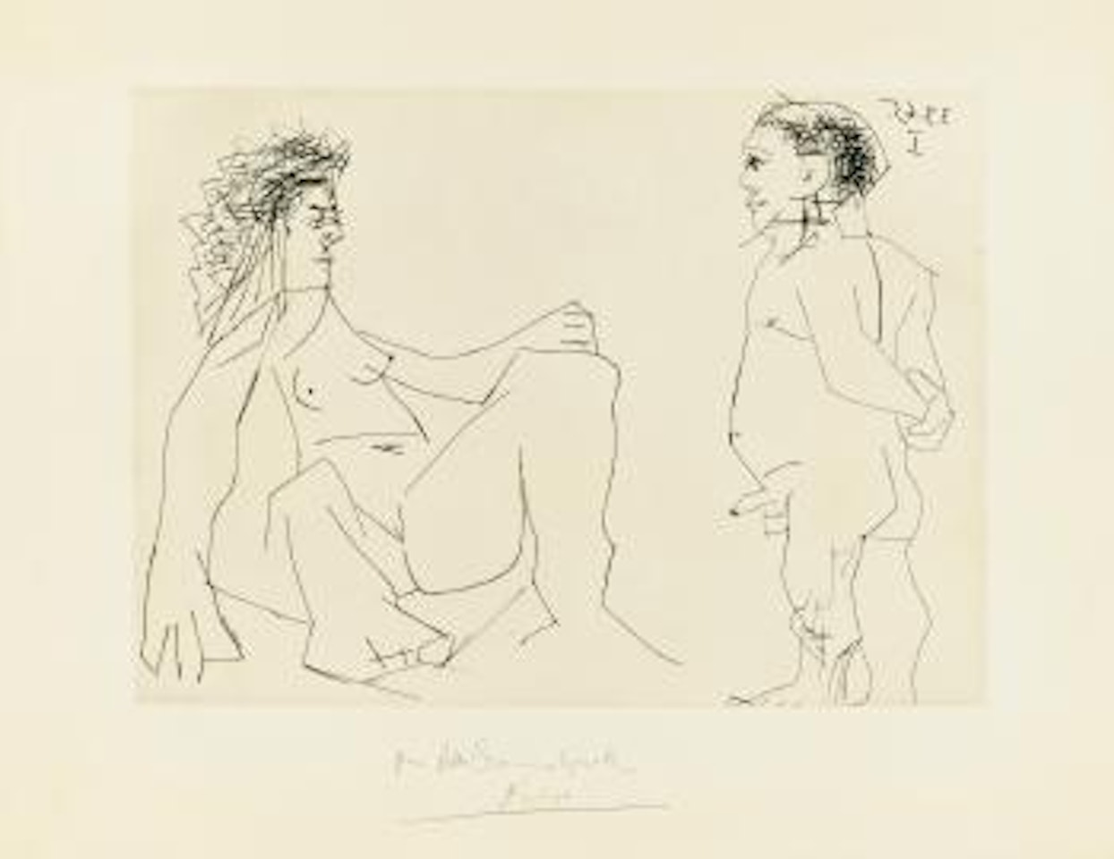 Couple by Pablo Picasso