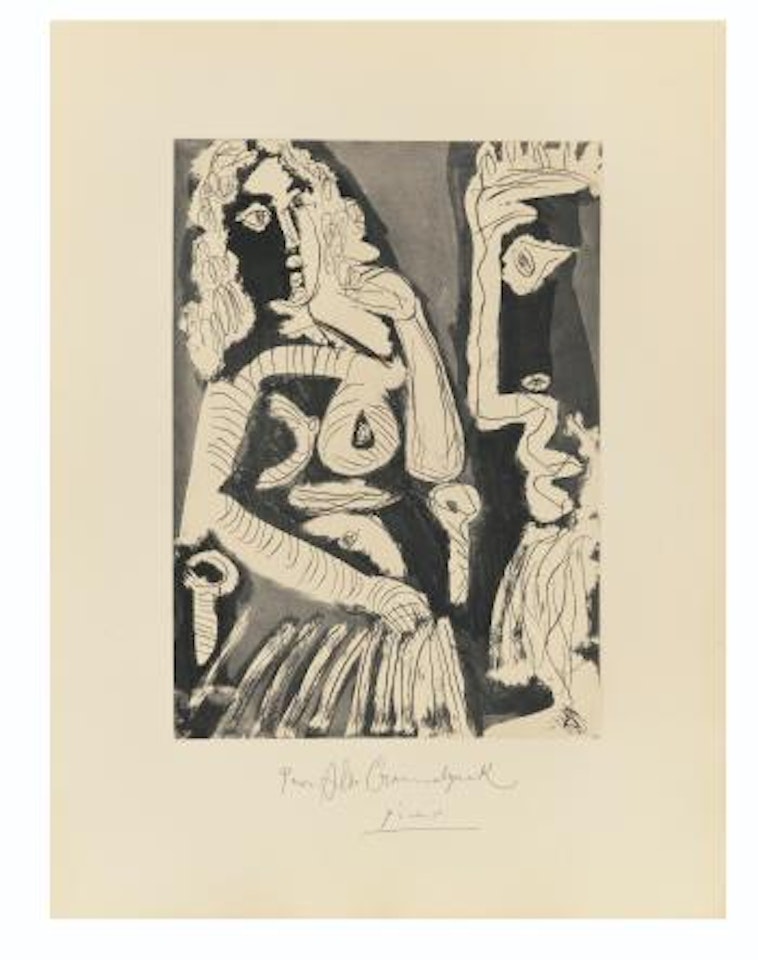 ModÃ¨le Au Repos Dans Un Fauteuil by Pablo Picasso