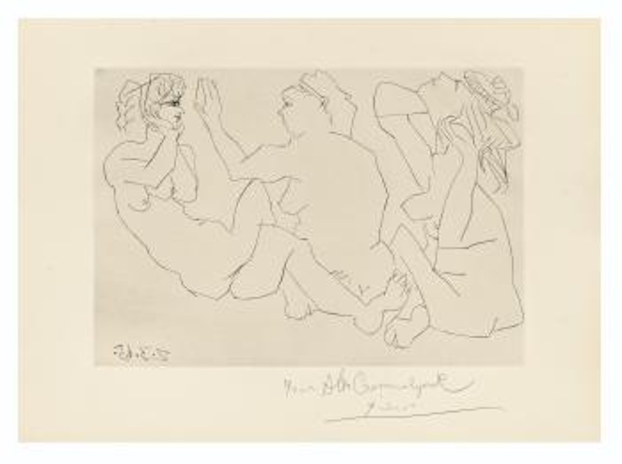 Trois Femmes by Pablo Picasso