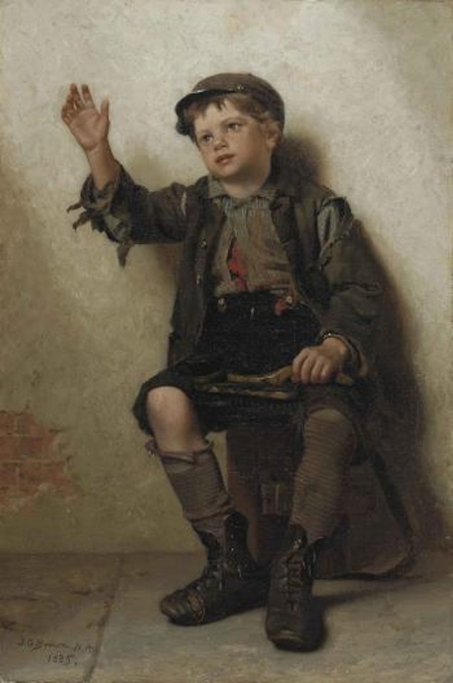 Shine, Sir? by John George Brown