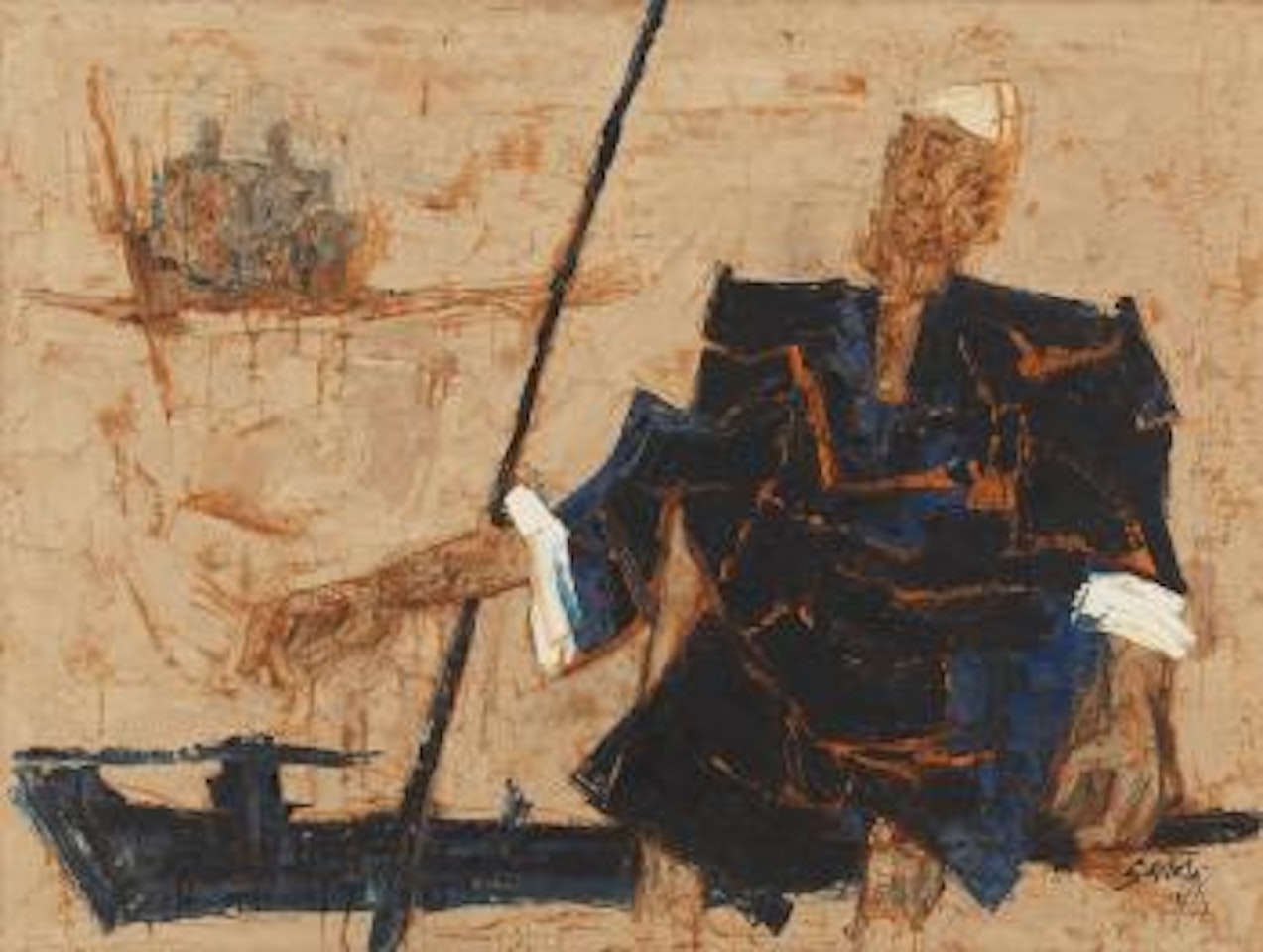 Untitled by M.F. Husain