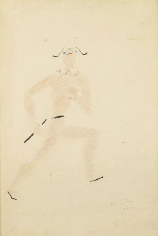 Arlequin à la batte by Jean Cocteau