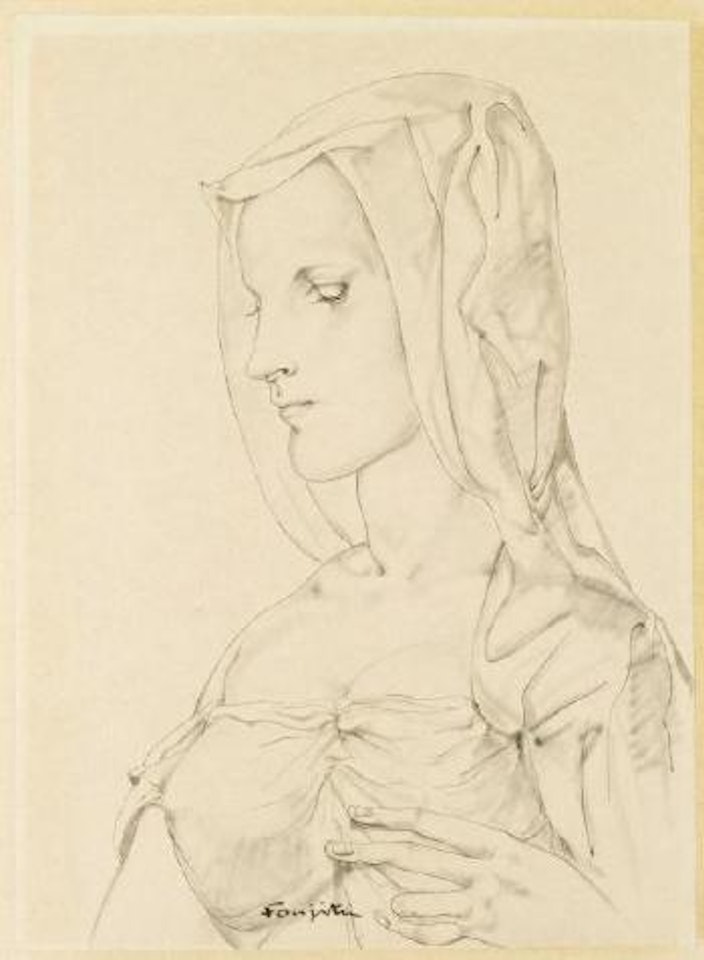 L'Italiènne by Leonard Tsuguharu Foujita